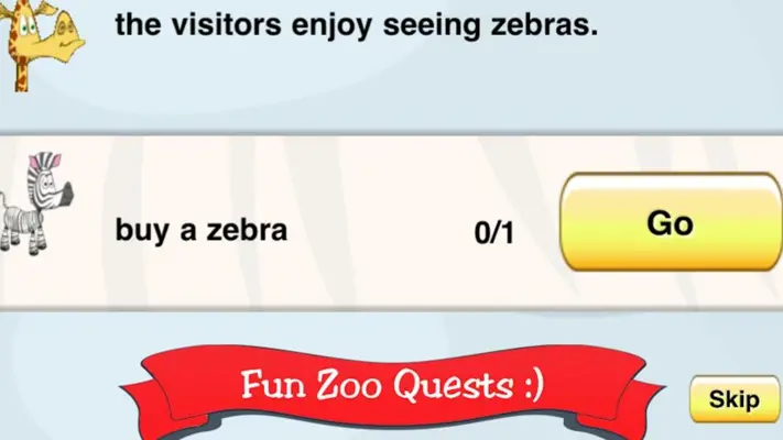 Zoo Club android App screenshot 1